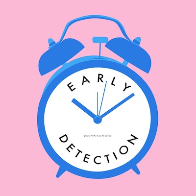 Graphic of a clock for the check regularly section